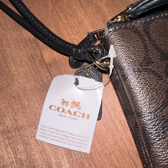 COACH double wristlet - Picture 2 of 7